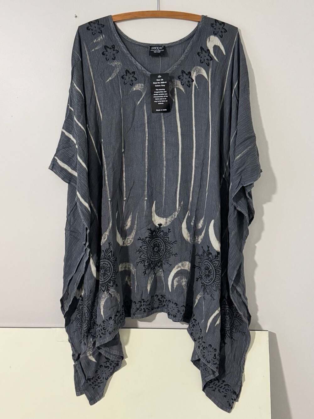 Sakkas Adalwin Tie Dye Poncho Tunic